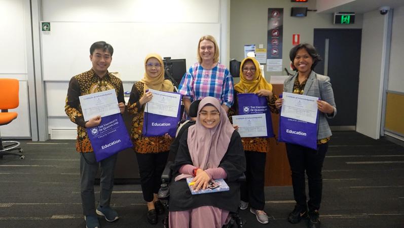 Keren, 4 Dosen FIPP Unnes Paparkan Pendidikan Inklusi di University of Queensland Australia 