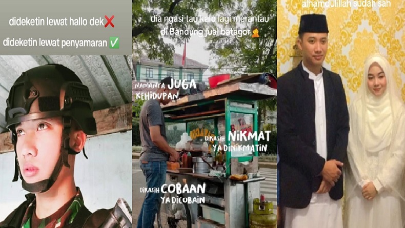 Viral Prajurit TNI Nyamar Jadi Tukang Batagor Demi Dekati Santri, Modus 'Halo Dek' Lewat