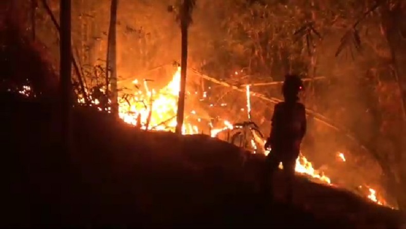 Areal TPU 1 Hektare di Jatinunggal Sumedang Terbakar, Diduga akibat Pembukaan Lahan
