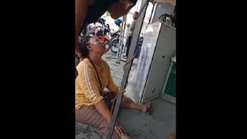 Heboh, Emak-Emak di Labusel Meraung-raung saat Terjaring Razia Polisi Tak Ingin Ditilang