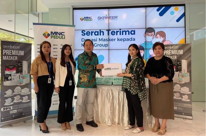 MNC Peduli dan Skrineer Bagikan 2 Juta Masker Gratis, Antisipasi Penyakit gegara Polusi Udara