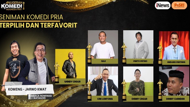 Cara Voting Pelawak Favorit di Anugerah Komedi Indonesia 2023 lewat Aplikasi RCTI+, Mudah dan Gratis!