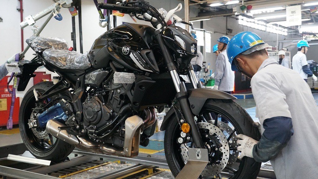 Moge MT-07 Buatan Yamaha Pulogadung Berpeluang Jadi Motor Pengawal Pilpres 2024
