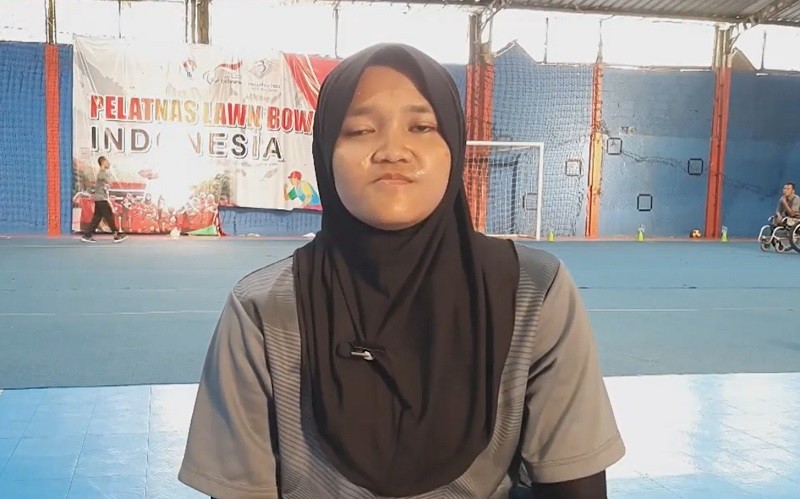 Kisah Inspiratif Ni'Matul Fauziyah, Atlet Lawn Bowls Indonesia di Asian Para Games 2022