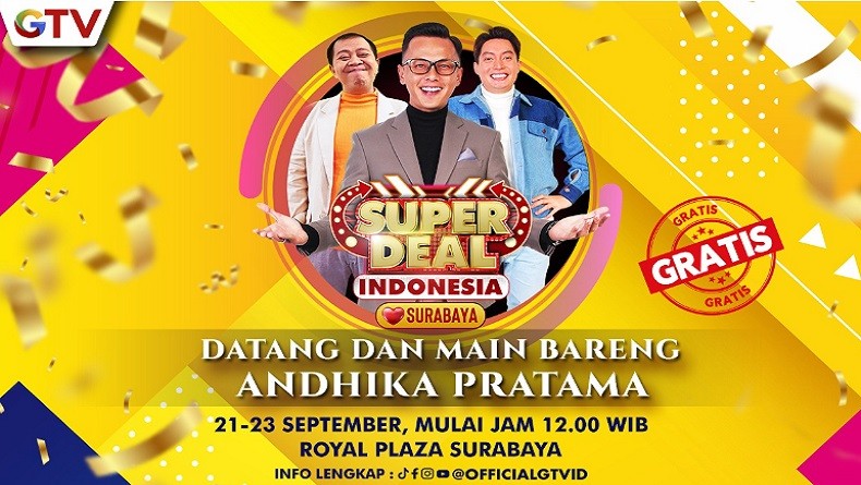 Khusus Warga Surabaya! Datangnya Gratis Pulang-pulang Bawa Hadiah Fantastis