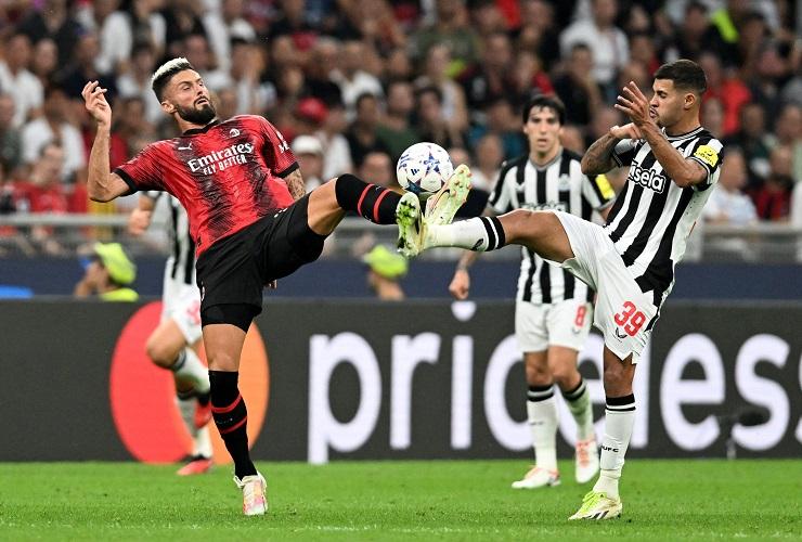 Hasil Lengkap Liga Champions Semalam: AC Milan Vs Newcastle Imbang, PSG Menang