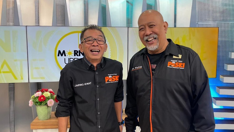 Indro Warkop dan Jarwo Kwat Ramaikan Morning Update, Ada Apa Sih?
