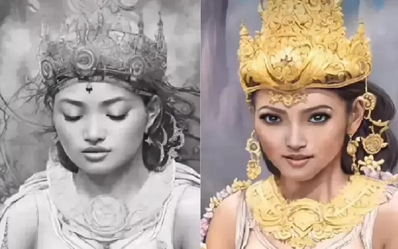 Paras Cantik Ken Dedes dan Tanda Istimewa yang Tak Dimiliki Perempuan Lain