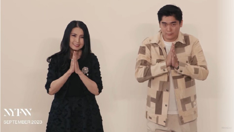 Zahwa Massaid Mahasiswi Lulusan AS Bangga Tenun Jepara AMERO Jewellery X Livette by Liliana Tanoesoedibjo Bersinar di NYFW 