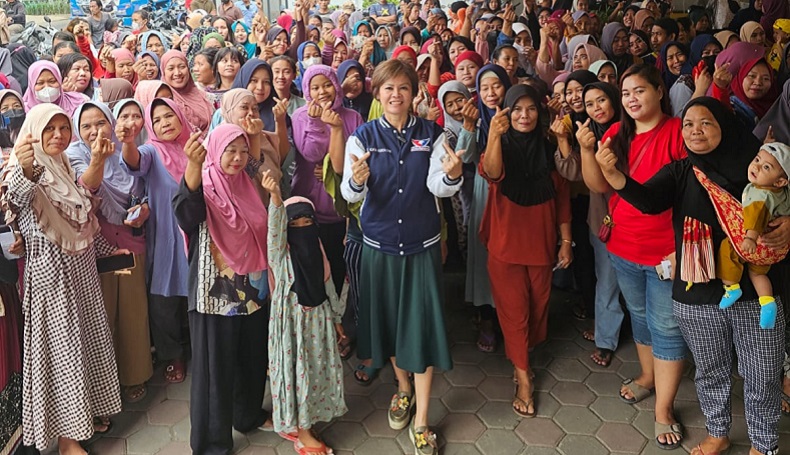 Harga Beras Naik, Partai Perindo Gelar Pasar Murah di Kalideres