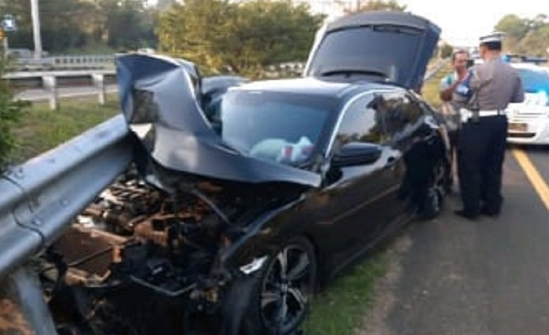3 Kendaraan Kecelakaan Beruntun di Tol Jagorawi Bogor, Begini Kondisinya