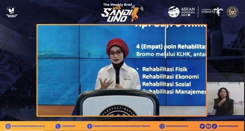 Kemenparekraf Siap Promosikan New Bromo usai Kebakaran, Pelaku Ekraf Bisa Nikmati Hasil