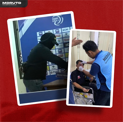 PSS Siap Usut Tuntas Kasus Pengeroyokan Staf Madura United di Ruang Konpers Stadion Maguwoharjo