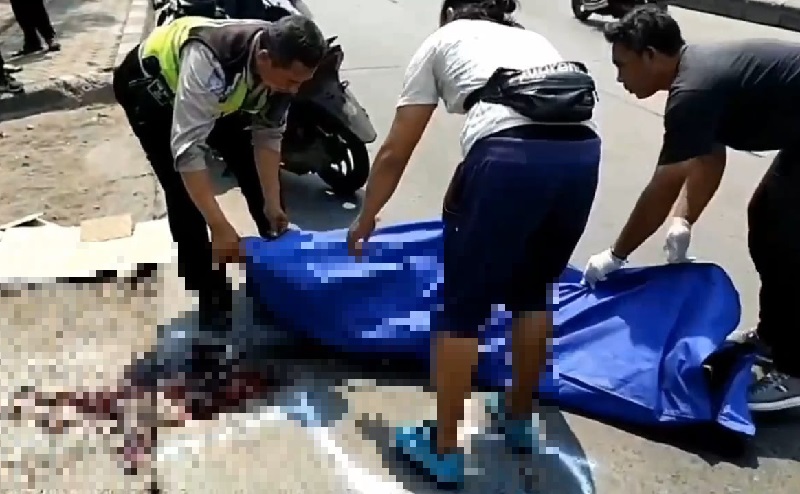 Pesepeda Tewas Diserempet Motor Lawan Arah di Marunda, Begini Kronologinya