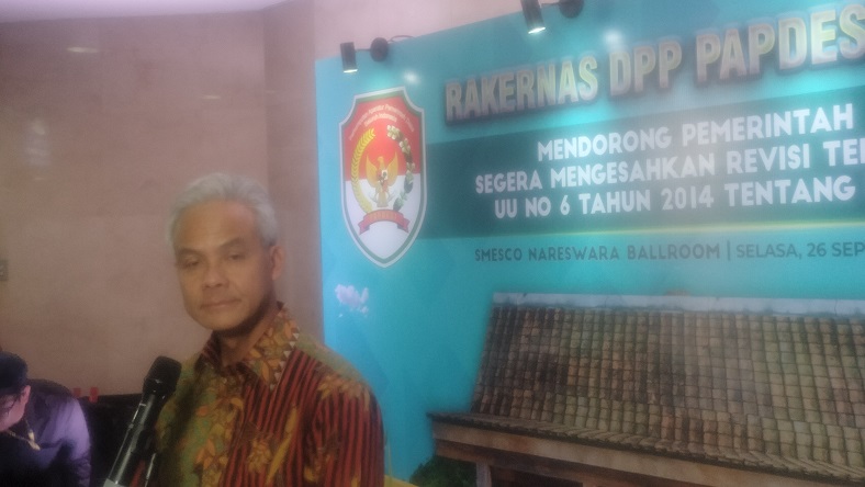 Pesan Ganjar Pranowo ke Perangkat Desa: Jangan Korupsi