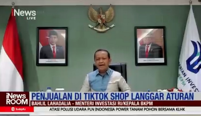 Geram Bahlil ke TikTok: Seolah-olah Terzalimi, Jangan Gitu Lah!