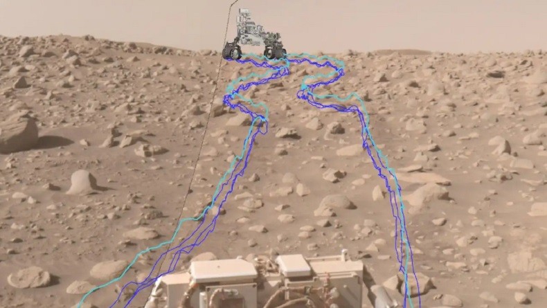 Rover Mars NASA Cetak Rekor Kecepatan Baru: Mampu Tempuh Jarak 2.490 Kaki