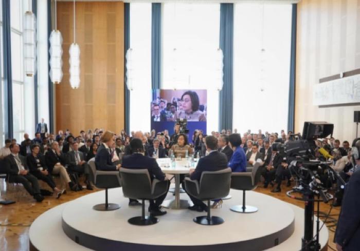 Sri Mulyani Pamer RI Luncurkan Bursa Karbon di Berlin Global Dialogue