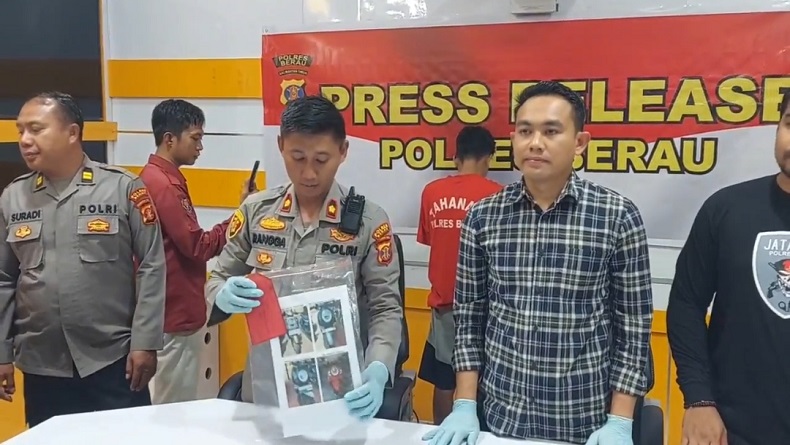 Belajar Nyuri dari YouTube, Pasutri di Berau Kaltim Gasak 4 Motor