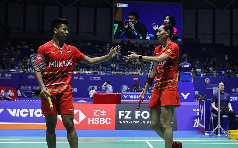 Hasil China Masters 2023: Tampil Solid! Dejan/Gloria dan Rinov/Pitha Lolos ke 16 Besar