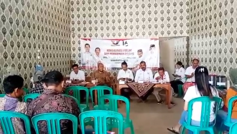 Konsolidasi di Pati, DPW Partai Perindo Jateng Berikan Pengarahan kepada Saksi TPS