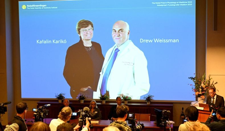 Hadiah Nobel Kedokteran 2023 Jatuh pada 2 Ilmuwan Berjasa di Balik Vaksin Covid-19