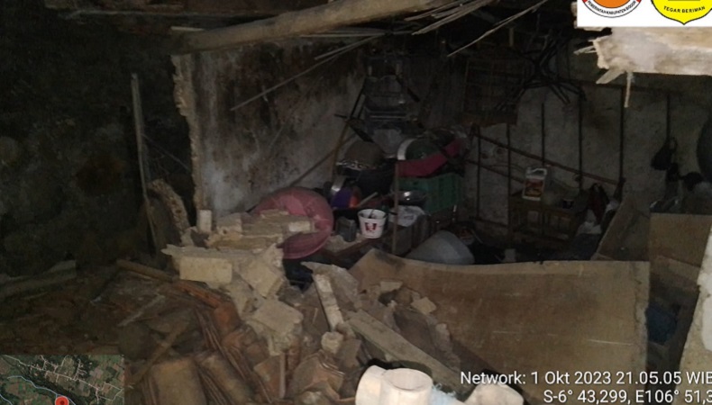 Gempa Sukabumi, 5 Rumah di Bogor Rusak