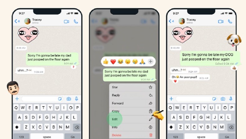Cara Edit Pesan WhatsApp yang Telah Dikirim di HP Android, Bye Typo!