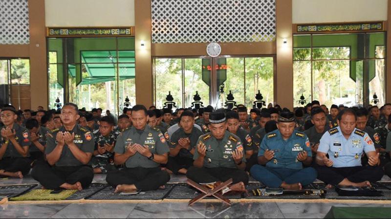 Sambut HUT ke-78 TNI, Kodam IV Diponegoro Gelar Doa Bersama di Beberapa Rumah Ibadah