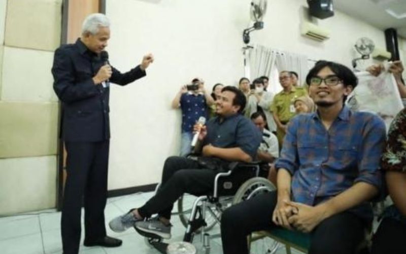  Inilah Janji Ganjar Pranowo Jika Terpilih Jadi Presiden 2024, Siap Memperluas Pekerjaan untuk Disabilitas