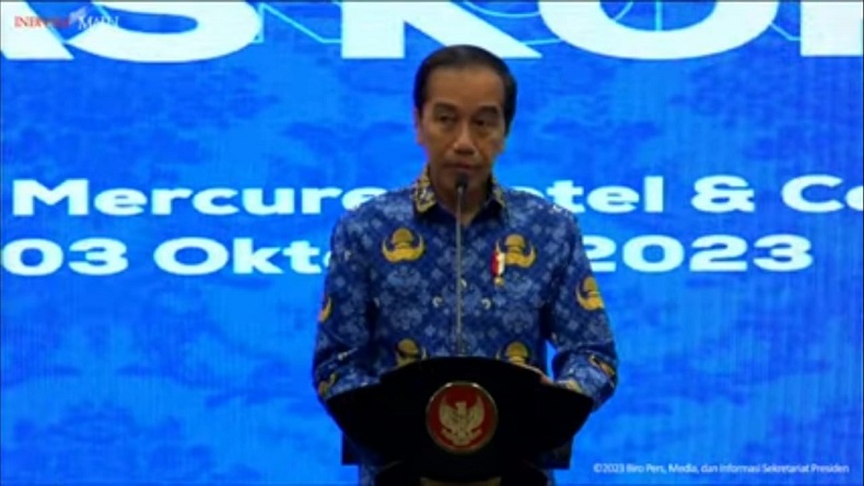 Jokowi Sebut Partai Boleh Banyak tapi yang Jalankan Pemerintahan Tetap Korpri