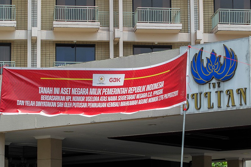 Kemensetneg Perintahkan Pengosongan, Hotel Sultan Masih Layani Pemesanan Kamar 