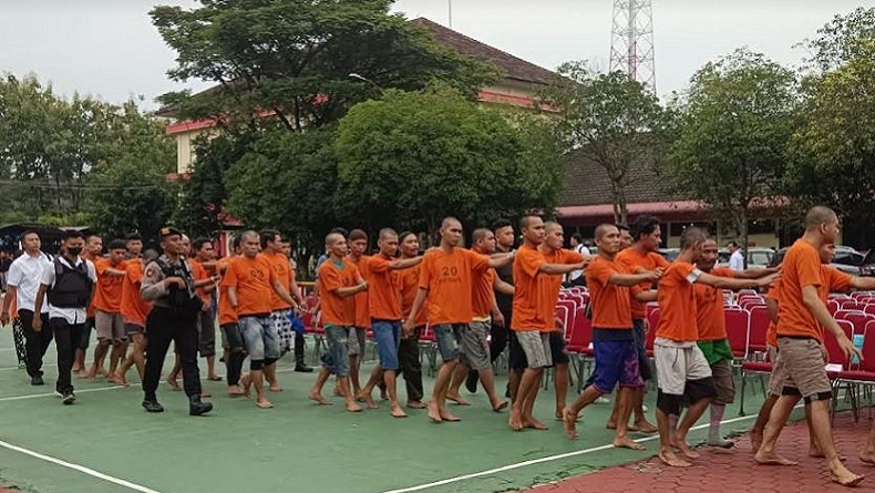Polisi Tangkap 6 Anggota Jaringan Narkoba Aceh-Medan, Sita Sabu 45 Kg