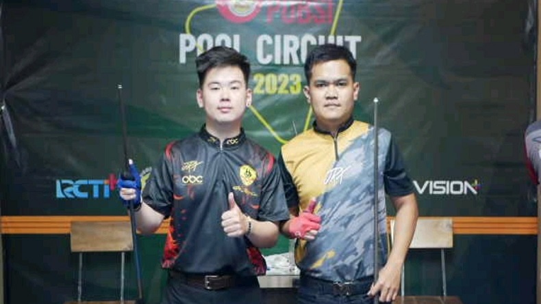 2 Atlet Nasional Berebut Juara di Final POBSI Pool Circuit 2023 Seri V Balikpapan