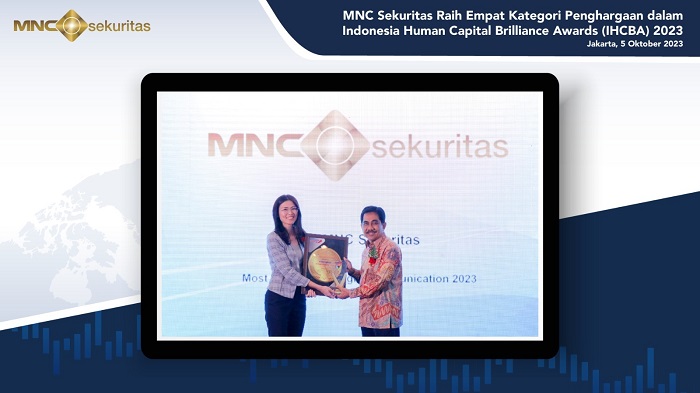Top! MNC Sekuritas Raih 4 Kategori Penghargaan di Indonesia Human Capital Brilliance Awards (IHCBA) 2023   