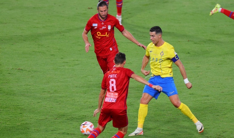 Gol Cristiano Ronaldo Dianulir, Al Nassr Ditahan Abha di Liga Arab Saudi