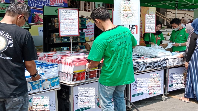 Unik, Ada Program Tukar Kolor Bekas di Pusat Perbelanjaan Palabuhanratu Sukabumi
