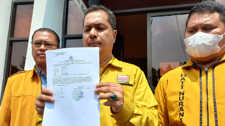 LBH DPP Hanura Laporkan Oknum Pencatut Nama Partai ke Polrestabes Bandung