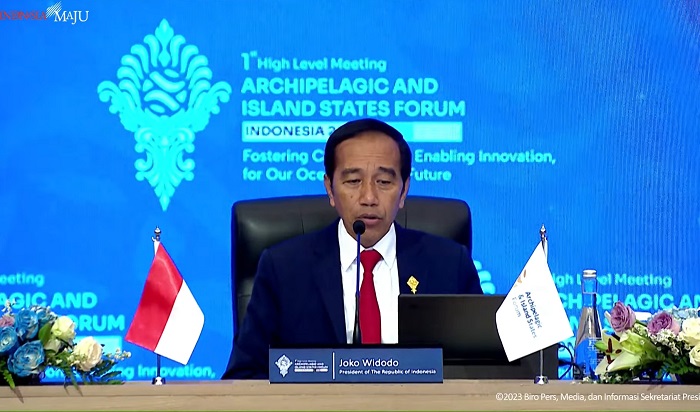 Jokowi: Negara Berkembang dan Kepulauan Punya Hak yang Sama untuk Maju
