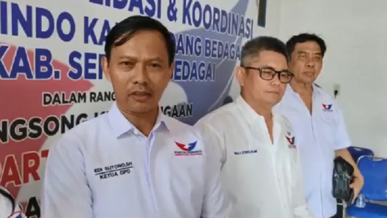 HUT ke-9 Partai Perindo Digelar dengan Berbagi Bantuan, Ketua DPD Sergai Berharap Jadi Berkah
