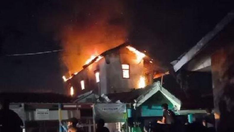 Kebakaran Rumah di Bandarlampung akibat Korsleting Listrik, Kerugian Capai Rp100 Juta