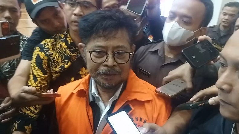 Ditahan KPK, Syahrul Yasin Limpo: Saya Ikuti Proses Hukum
