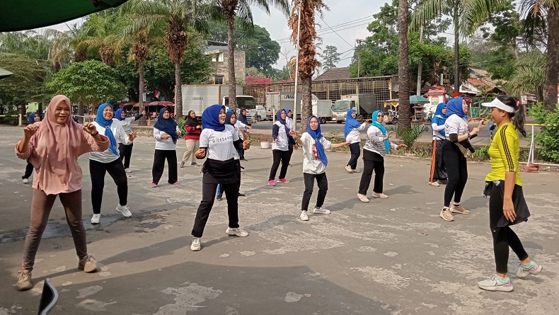 Gelar Senam hingga Serap Aspirasi Warga, RPA Perindo Sumsel Juga Bagikan KTA Berasuransi