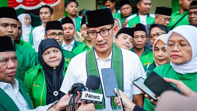 Sandiaga Uno Rapatkan Barisan PPP NTB, Beberkan Strategi sebagai Cawapres