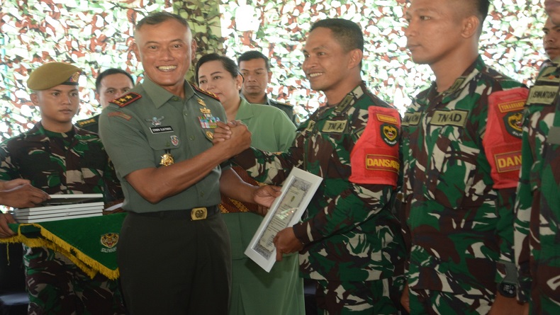 Pangdam Siliwangi Bangga Satgas Yonarhanud 3 YBY Sukses Laksanakan Pamrahwan di Maluku Utara