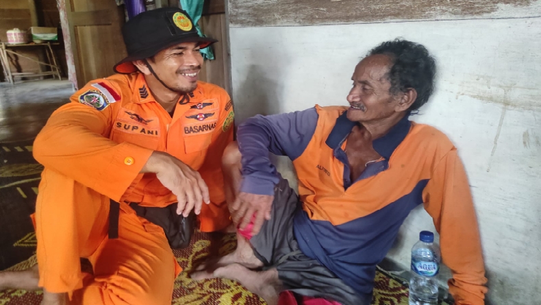 Hilang saat Cari Kayu Bakar di Hutan, Kakek 70 Tahun di Bangka Barat Akhirnya Ditemukan