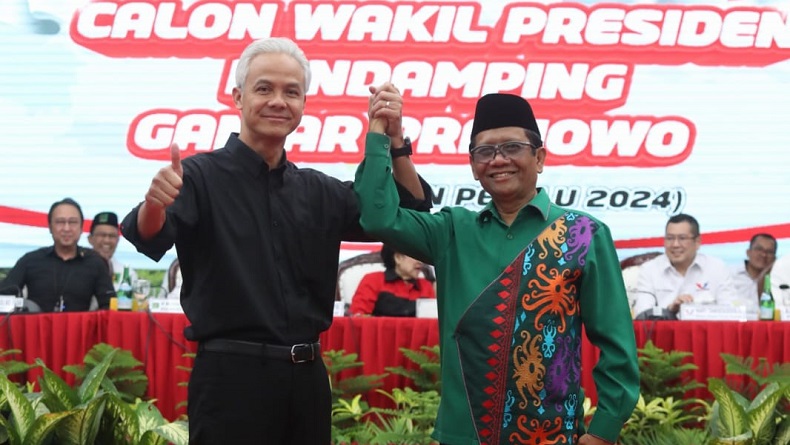 Gibran soal Duet Ganjar-Mahfud: Cocok Sekali