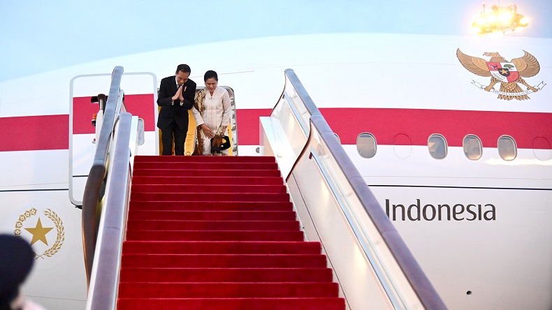 Presiden Jokowi Bertolak ke Riyadh Arab Saudi usai Kunjungi China