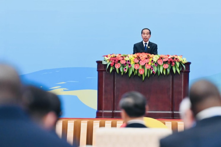 Presiden Jokowi Tegaskan Kerja Sama Belt and Road Initiative Tak Boleh Dipolitisasi