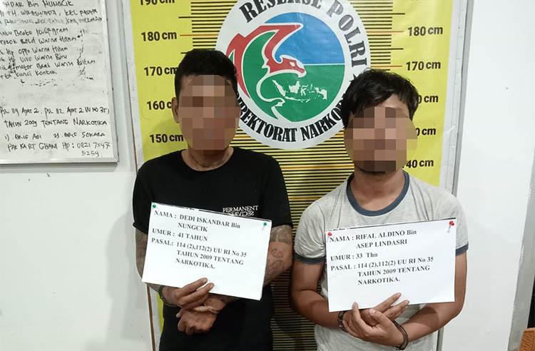 Nyamar Jadi Pembeli, Polisi Tangkap 2 Pengedar Sabu di Merangin